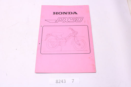 Honda PX 50 Ersatzteil Katalog