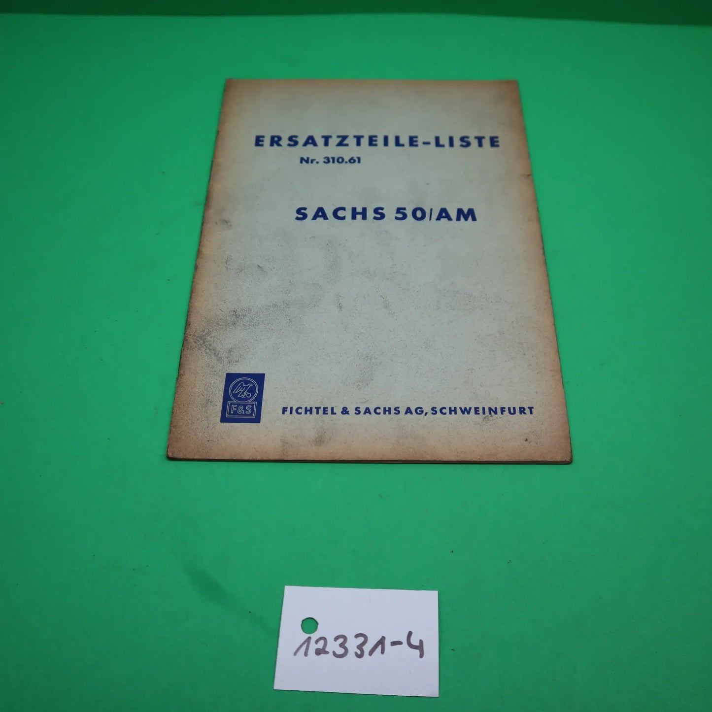 ORIGINAL SACHS 50 / AM ERSATZTEILE-LISTE