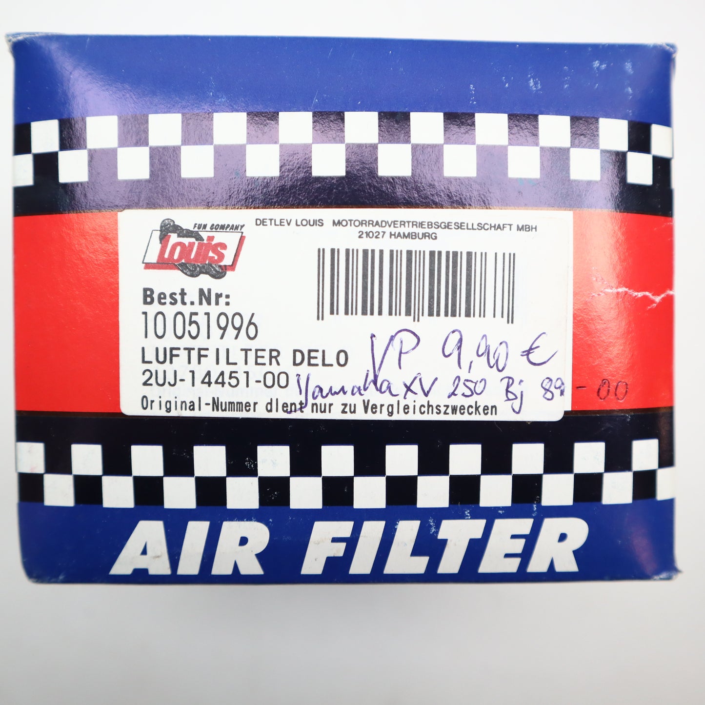 Delo Luftfilter Yamaha XV 250 1989-2000