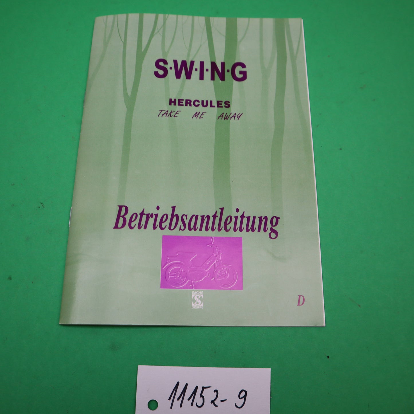 SWING Hercules  Betriebsanleitung