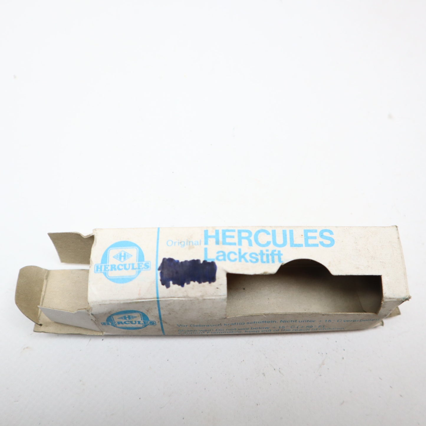 Hercules Lackstift Polarblau NEU NOS