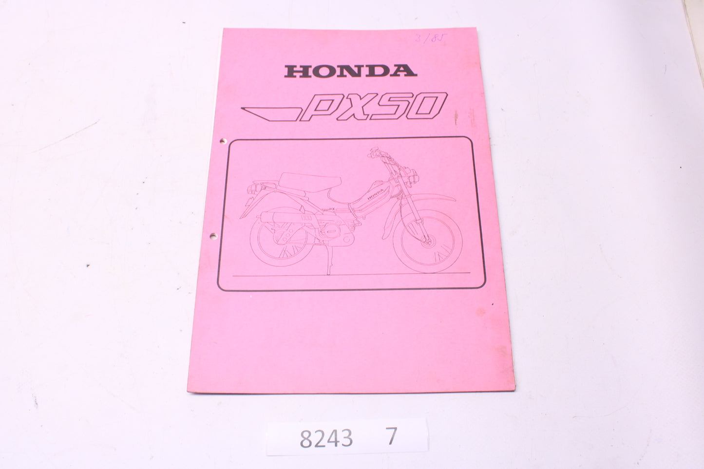 Honda PX 50 Ersatzteil Katalog
