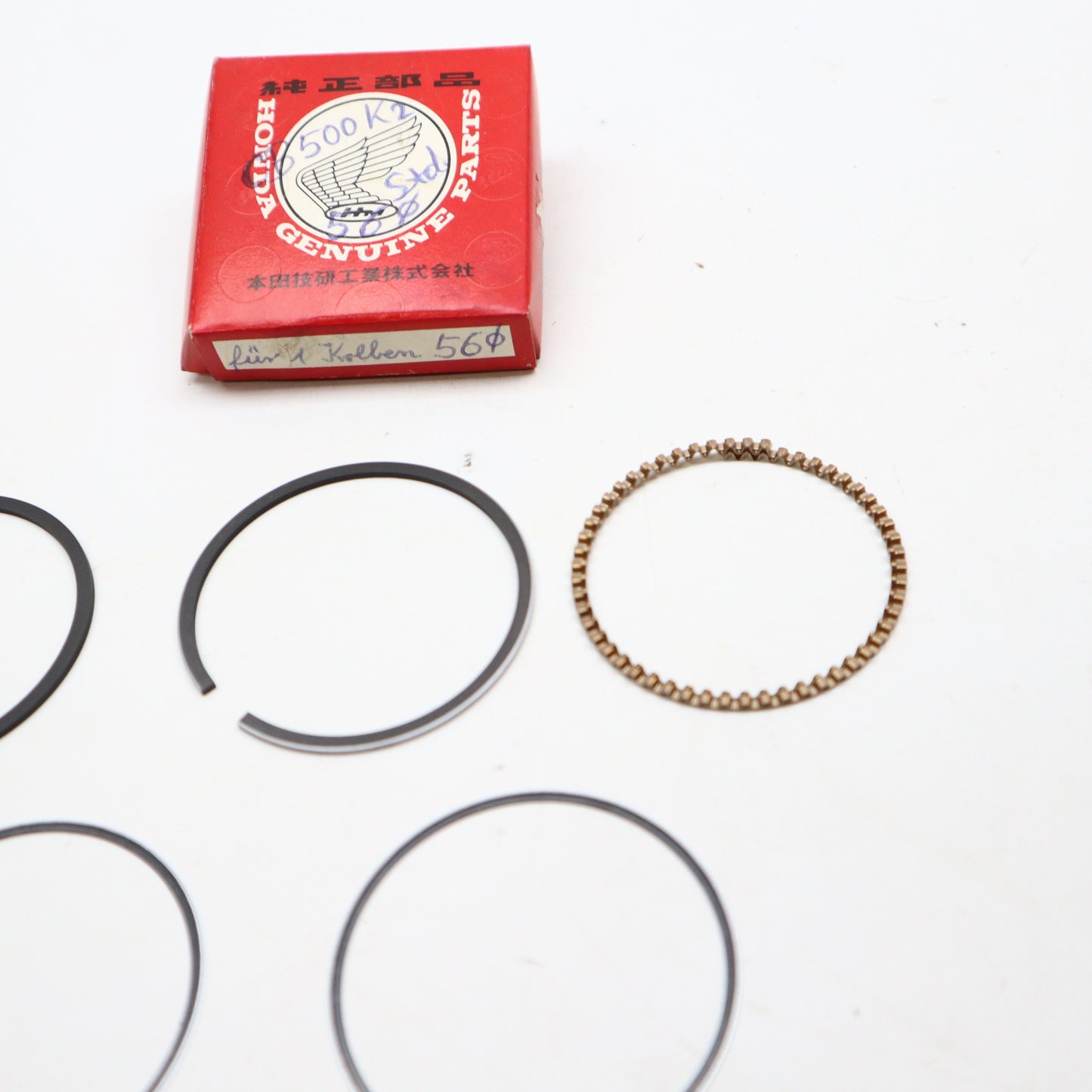 Honda CB 500 Four K0 K1 K2 Kolbenringe Kolbenring Set STD 50,00 piston ring set Original