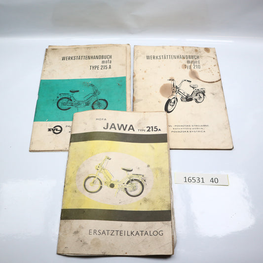 Jawa Mofa Betriebsanleitung Set
