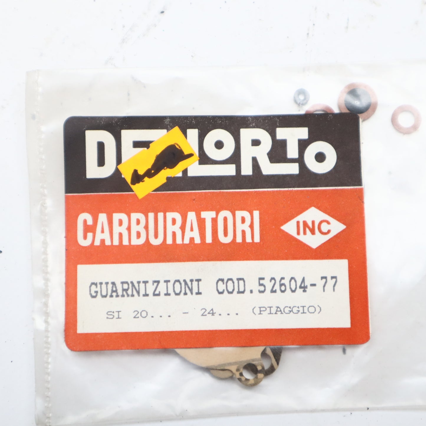 Dellorto Piaggio Dichtungssatz SI 20/24 H 52604-77 NEU NOS