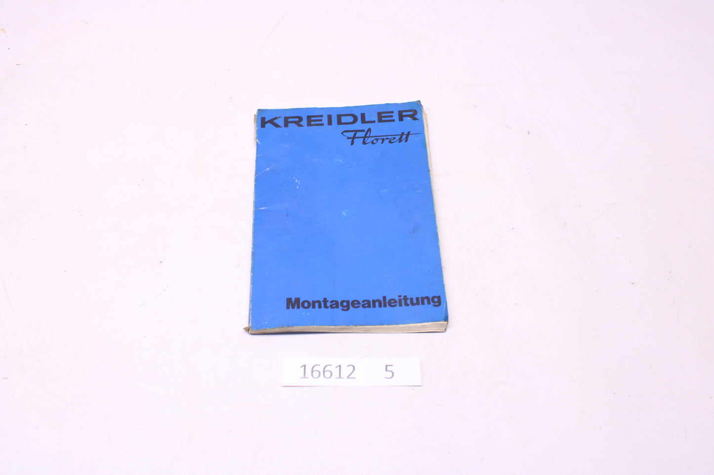 Kreidler Florett Montageanleitung