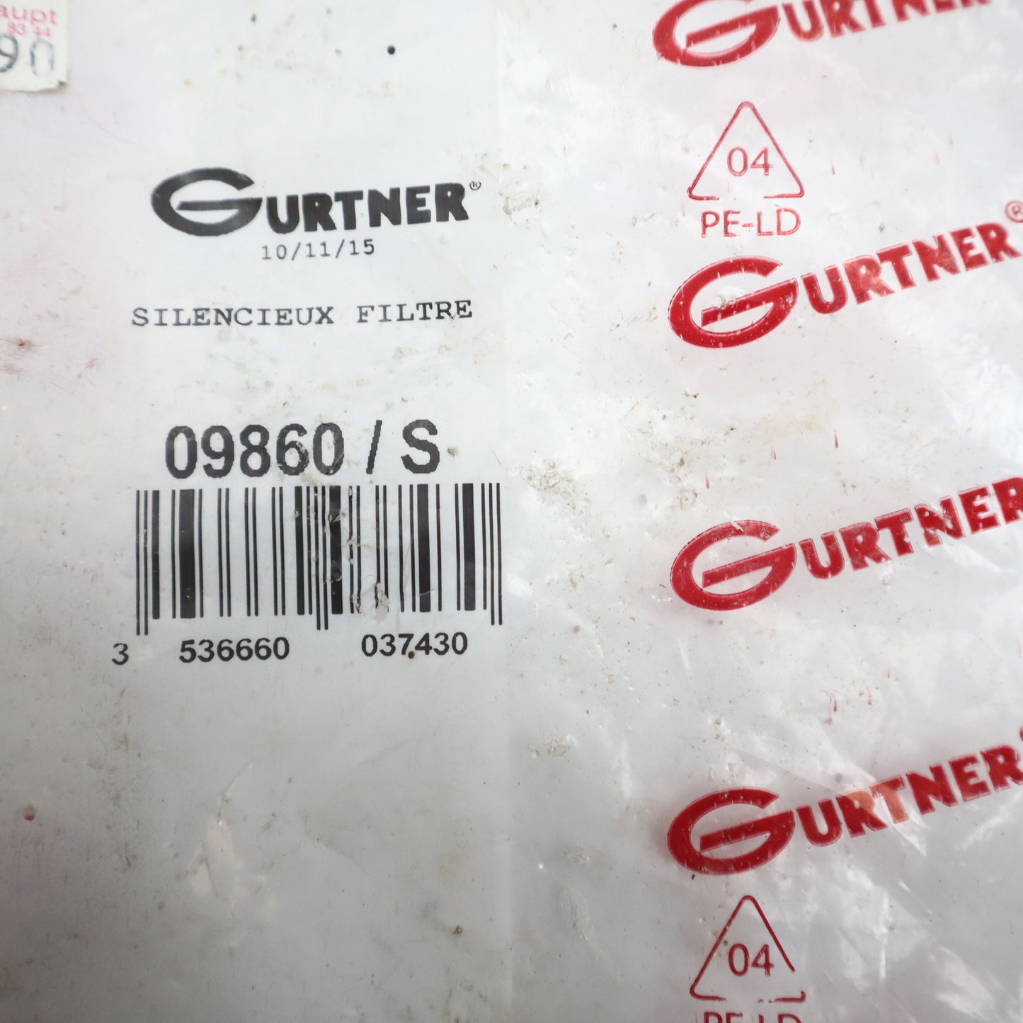 Peugeot 103 Gurtner Luftfilter Kasten NEU NOS