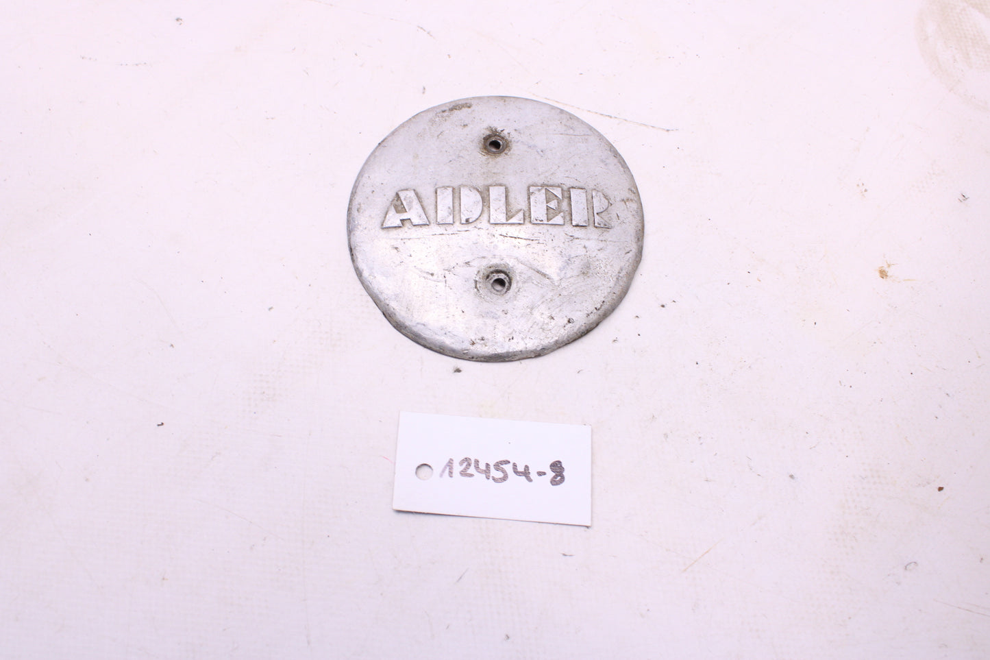 Adler M125 Bj. 1952 - Adler Emblem Motor Deckel