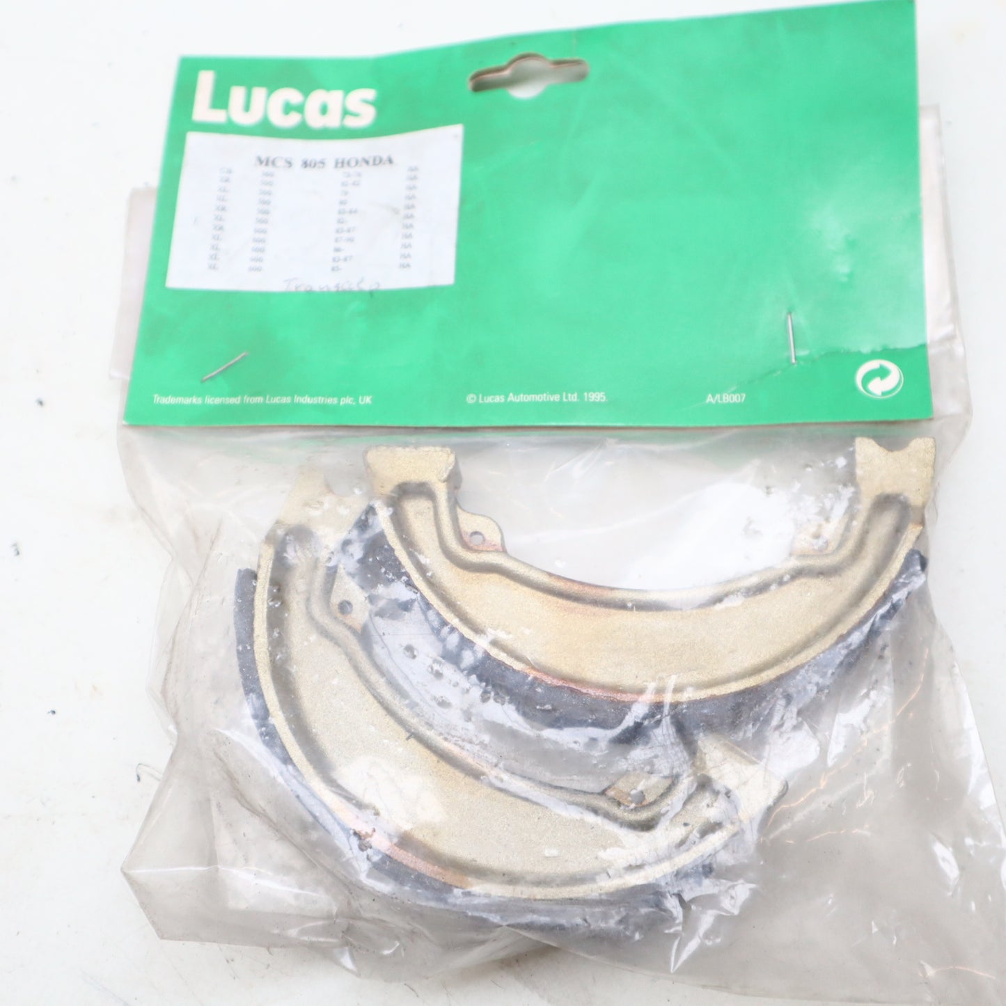 Lucas MCS 806 Honda CX GL CBX VT VF 500 650 600 750 Bremsbeläge Bremsbacken