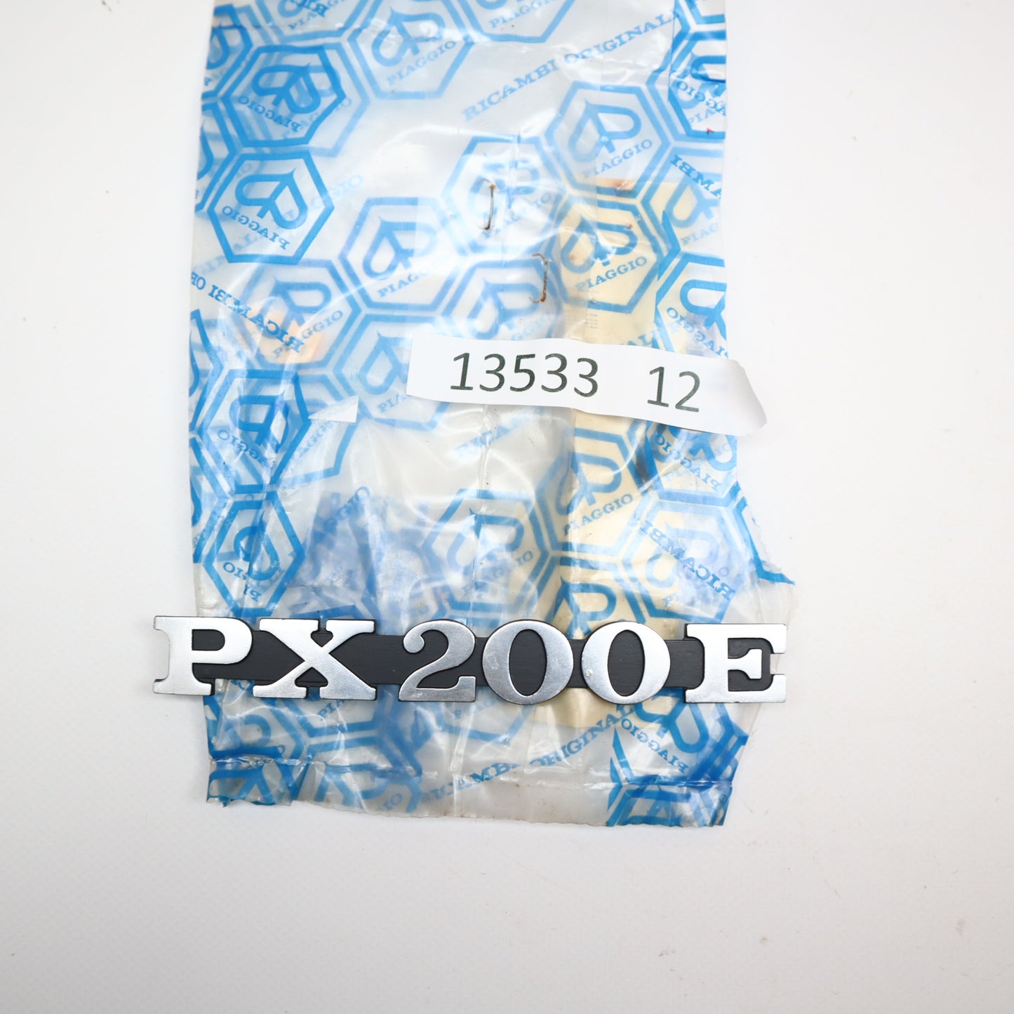 Piaggio PX 200 E Plakette Emblem NEU NOS