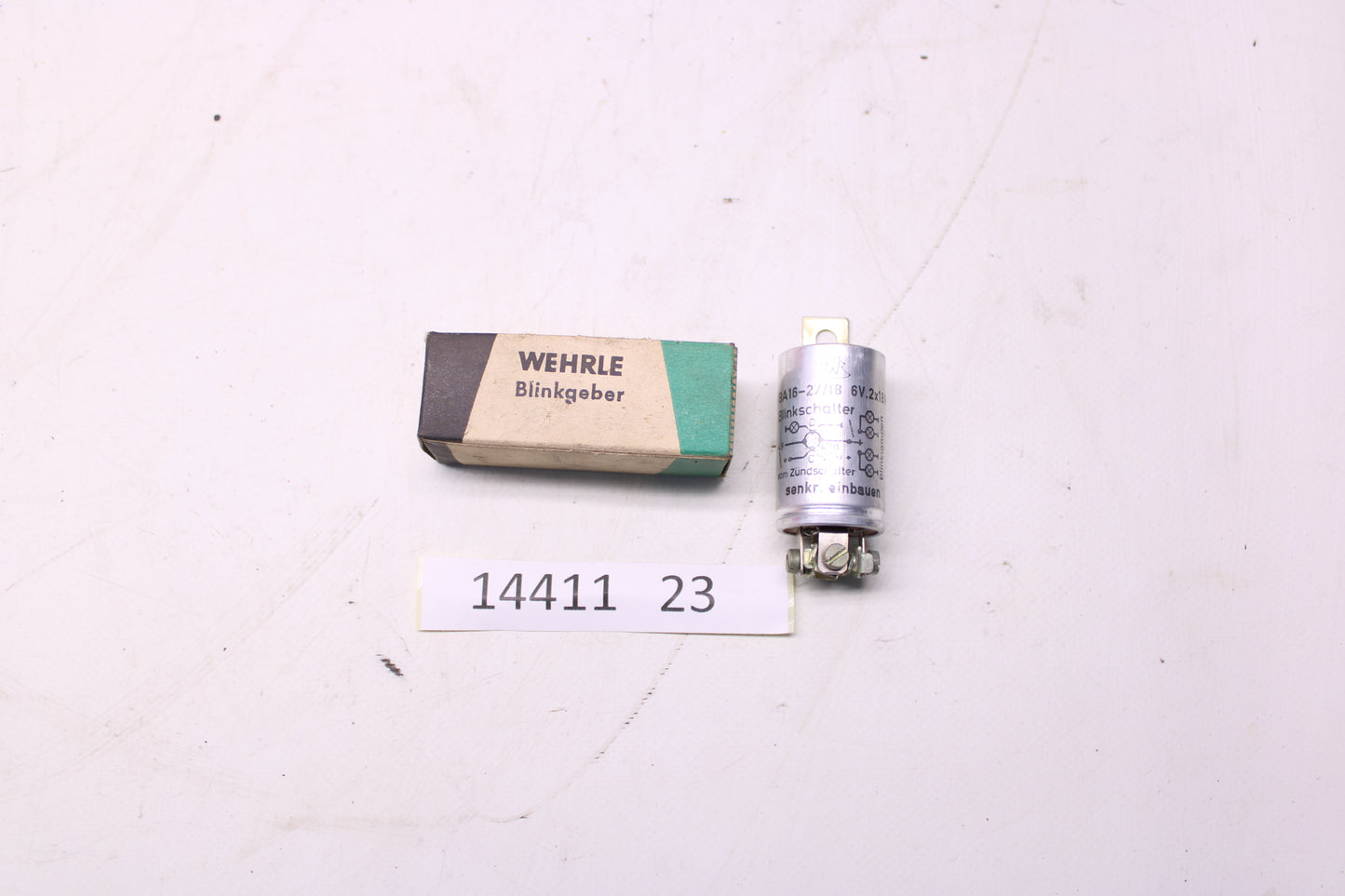 Wehrle Bilnkgeber VBA16-27/18 6V NEU, NOS