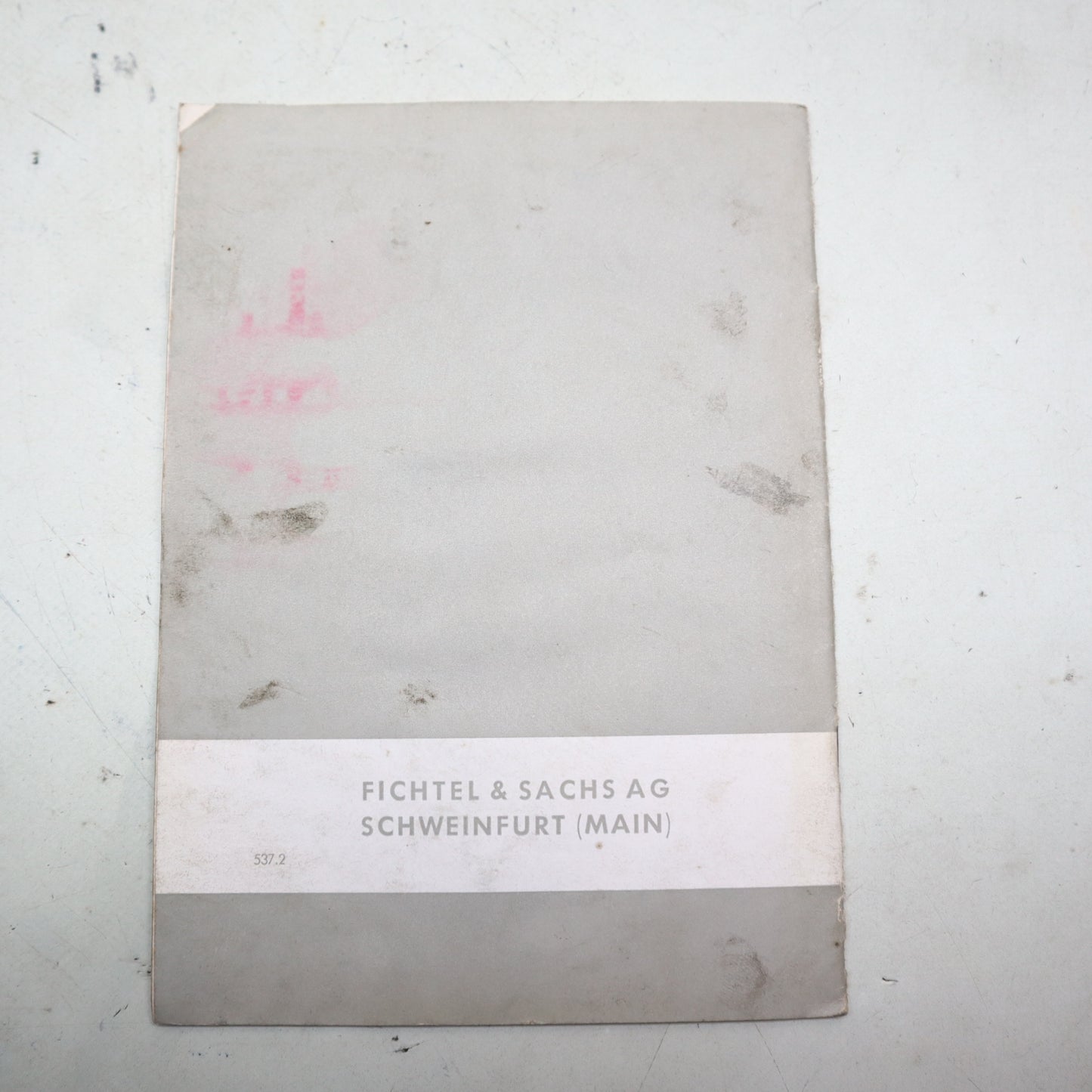 Sachs Diesel 600 Luftgekühlt Handbuch