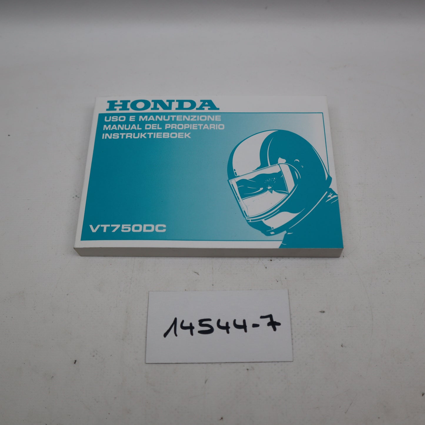 Honda VT 750 DC Fahrer- Hanbuch Gebrauchsanweisung (Instruktieboek)