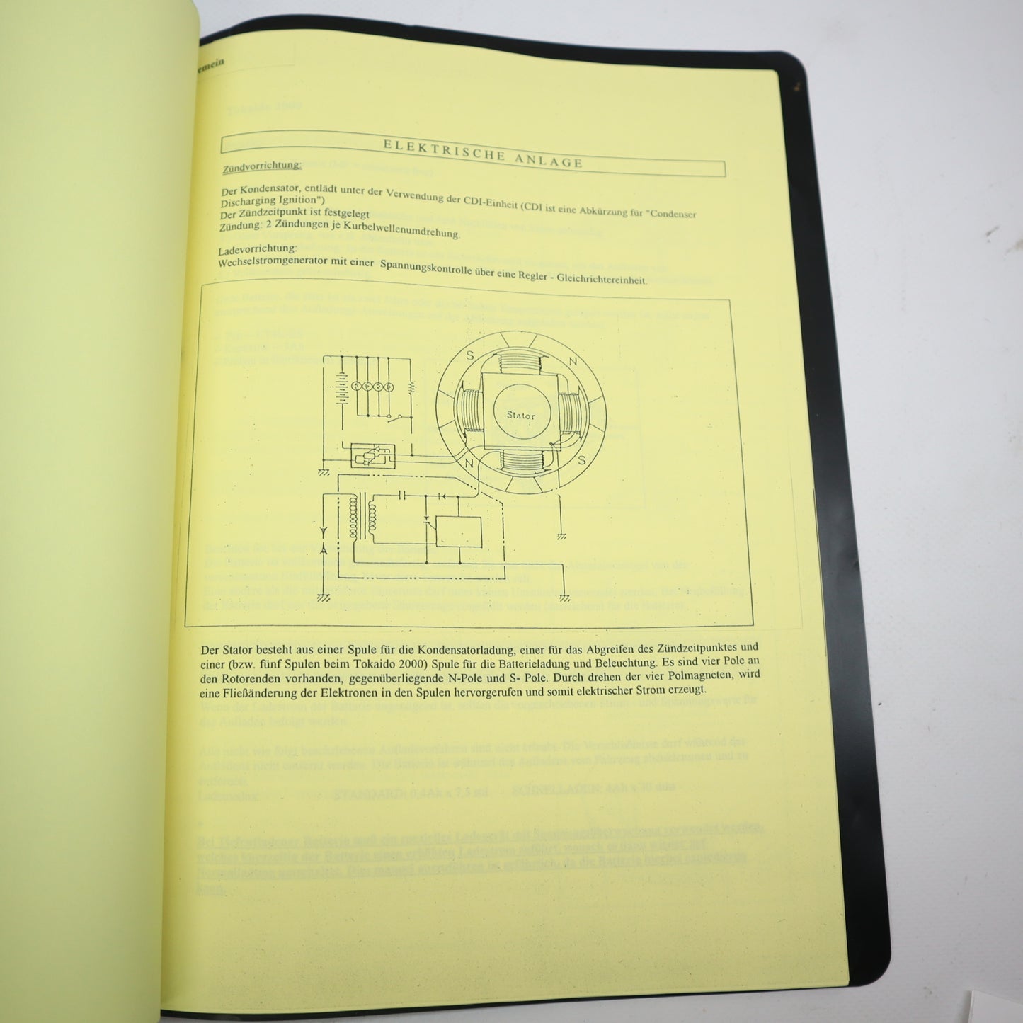 Werkstatthandbuch Tokaido 50 V, 2000, Mars MK50