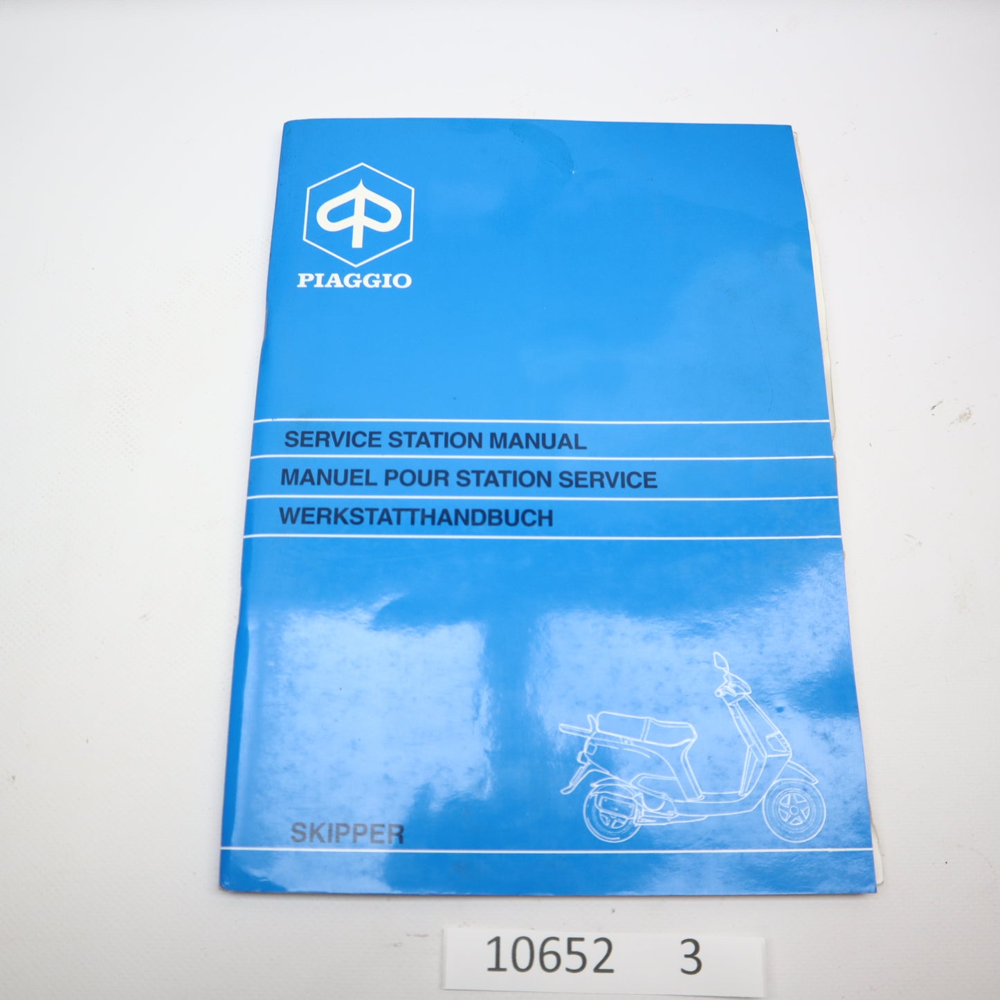 Piaggio Werkstatthandbuch Skipper