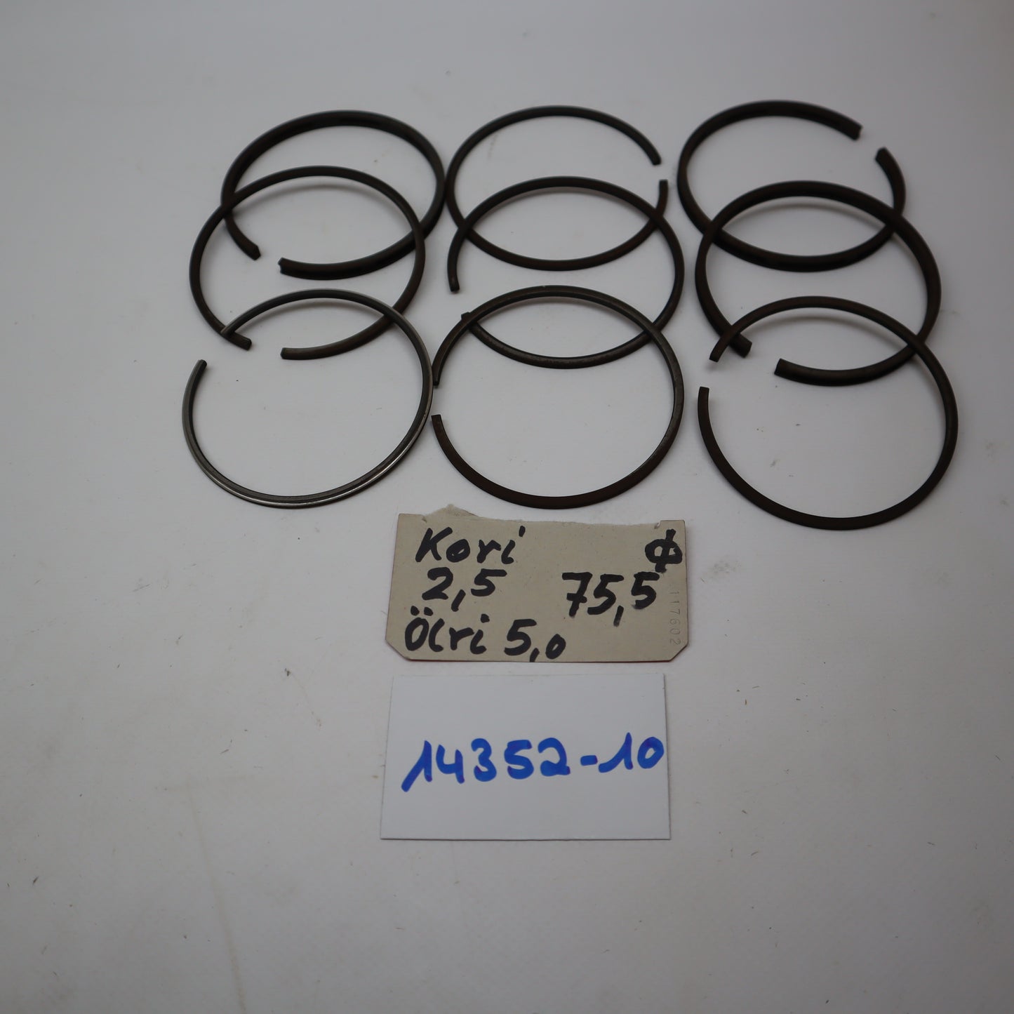 Honda Kolbenring 2,5 75,5