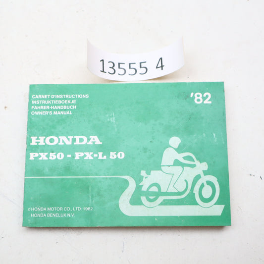 Honda PX 50 / PX L Fahrer Handbuch