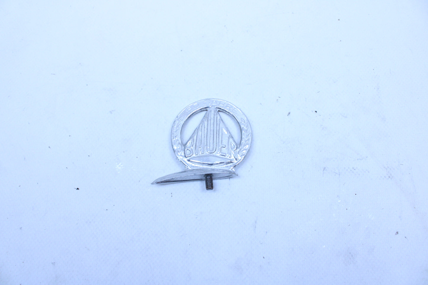 Bauer Fahrrad Mofa Oldtimer Schutzblech Emblem